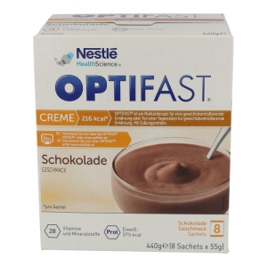 OPTIFAST CREME SCHOKO 8X55G