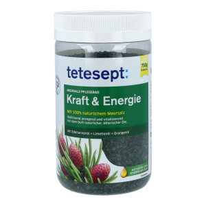 tetesept Gesundheits-Meersalz Kraft & Energie