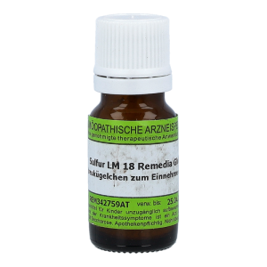 Sulfuricum Remedia 10 g LM 18 Globuli