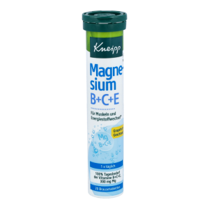 Kneipp Magnesium mit Vitamin B + C + E Brausetabletten