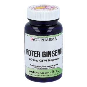 Roter Ginseng 90mg Kapseln
