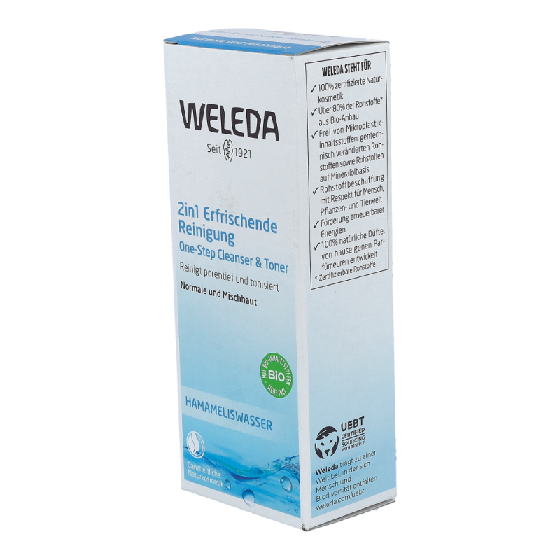 Weleda Erfrischende 2-in-1 Reinigung 100 ml