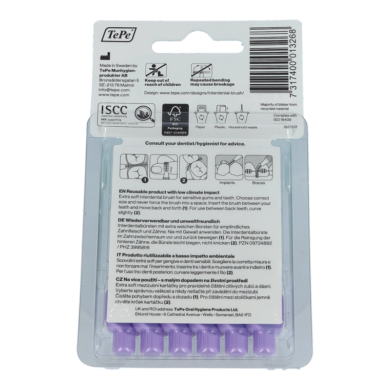 TePe Interdentalbürste X-weich Größe 6 6 Stk.