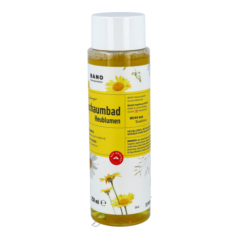 BANO Tiroler Heublumen Kräuterölschaumbad