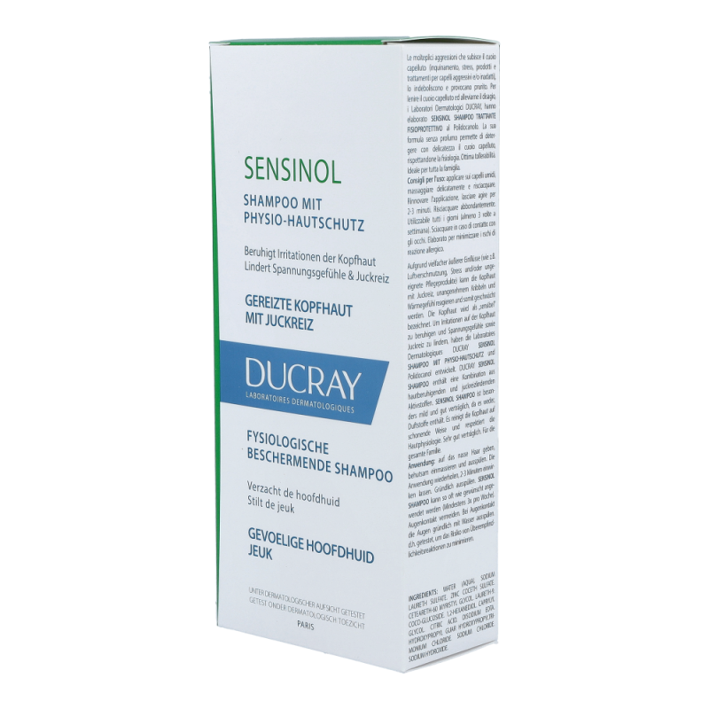 Ducray – SENSINOL Shampoo mit Physio-Hautschutz
