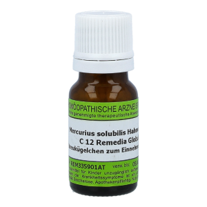 Mercurius Solubilis Remedia 10 g C 12 Globuli