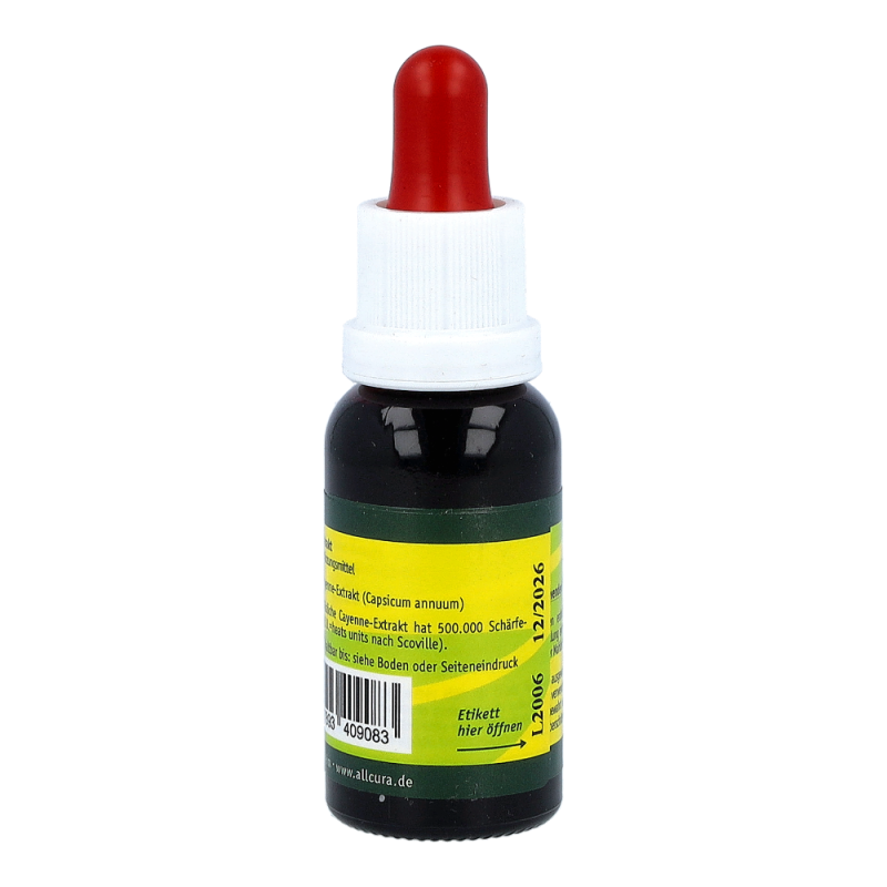 Allcura Cayenne Extrakt Shampoo 20 ml