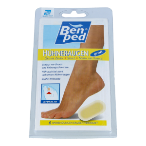 Hühneraugen-benped Pflaster 6 Stk. 42 x 21