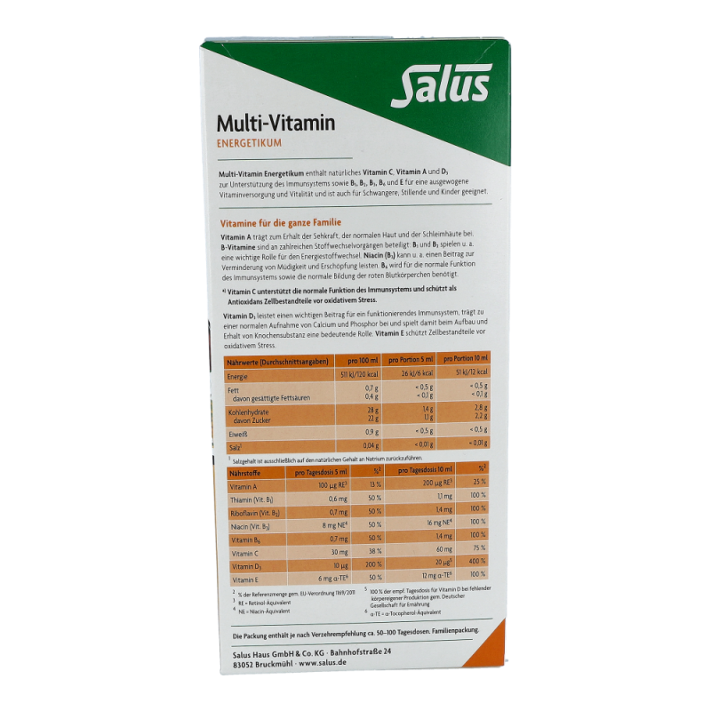 Multivit Bio Tonik Salus 500 ml