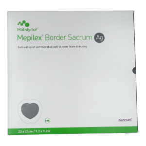 Mölnlycke Mepilex Border Sacrum AG Verband 5 Stk. 23 x 23