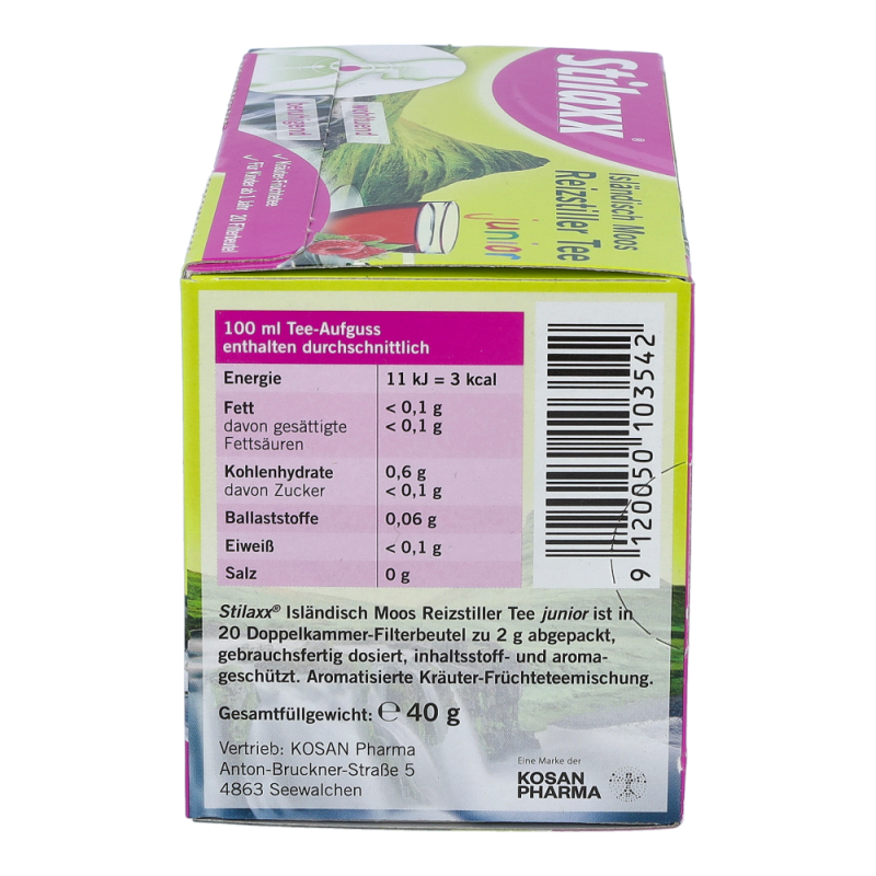 Stilaxx® Isländisch Moos Reizstiller Tee junior