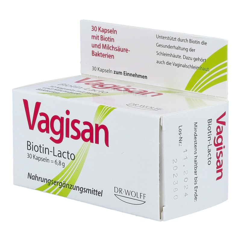 Vagisan Biotin Lacto Kapseln 30 Stk.