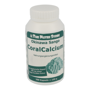 The Nutri Store Okinawa Sango CoralCalcium Kapseln 200 Stk.