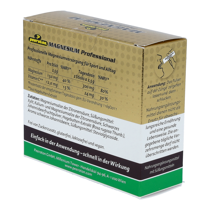 Peeroton Magnesium Professional 20×2,5g Stick