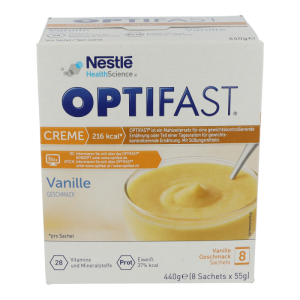 Optifast Creme Vanille 8 x 55 g 1 Pk.