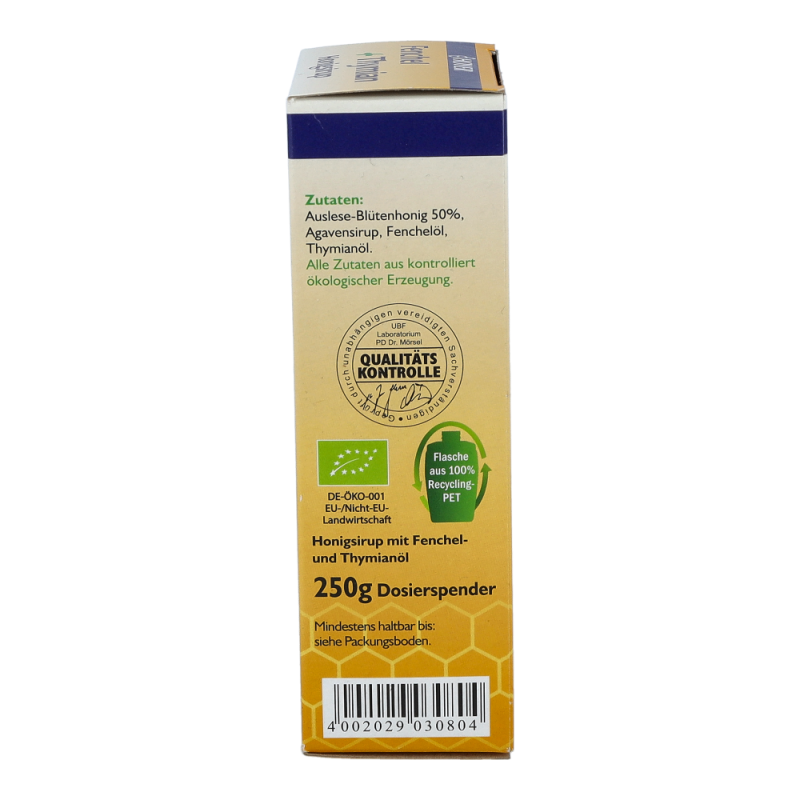 Hoyer Fenchel und Thymian Honigsirup 250 g