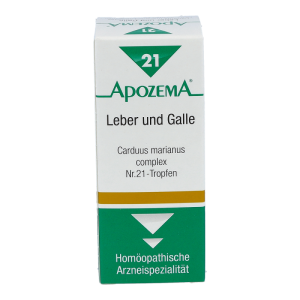 Apozema Tropfen Nr. 21 Leber/Galle 50 ml