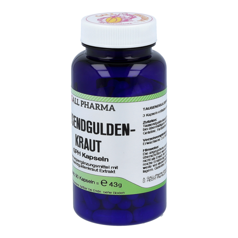 Tausendguldenkraut Kapseln