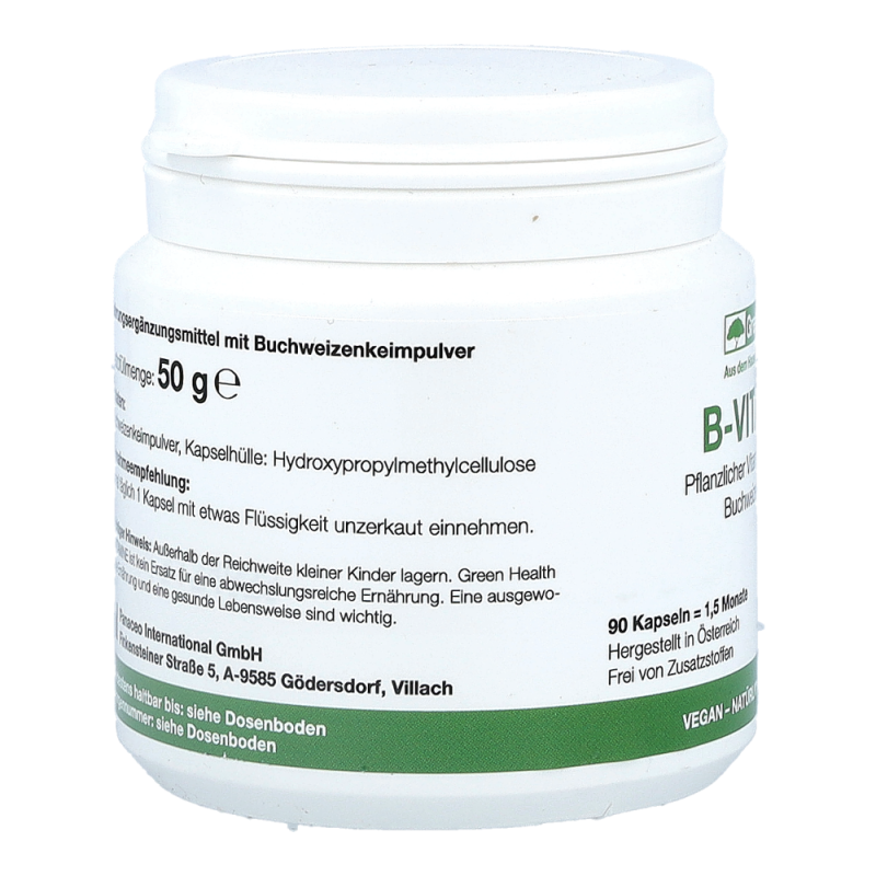 Green Health B-Vitamine Kapseln 90 Stk.