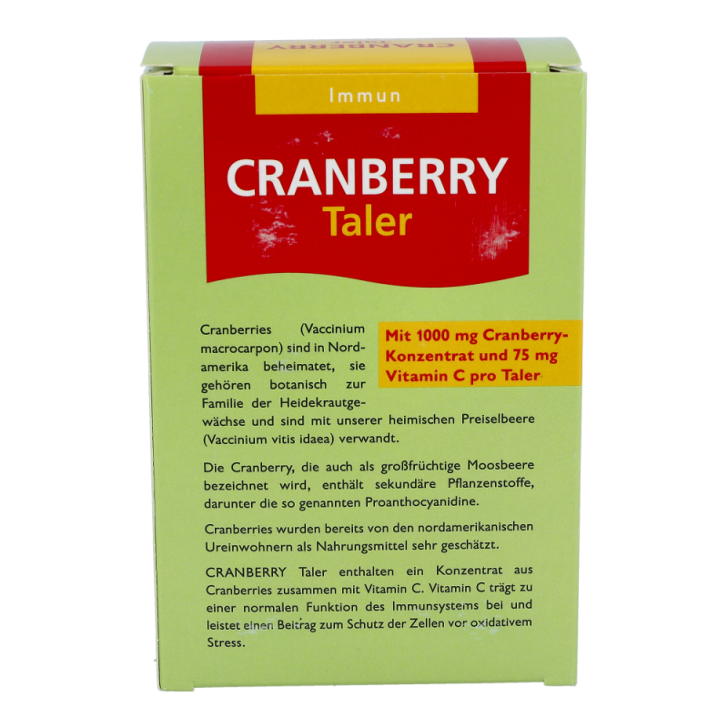 Dr. Grandel Immun Cranberry Taler 60 Stk.
