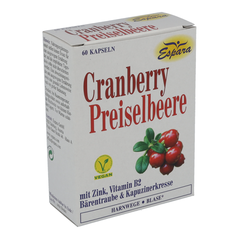 Espara Cranberry-Preiselbeere Kapseln 60 Stk.