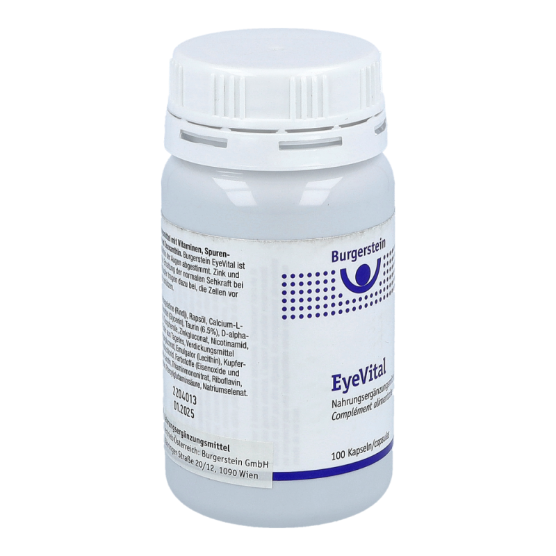 Burgerstein EyeVital Kapseln 100 Stk.
