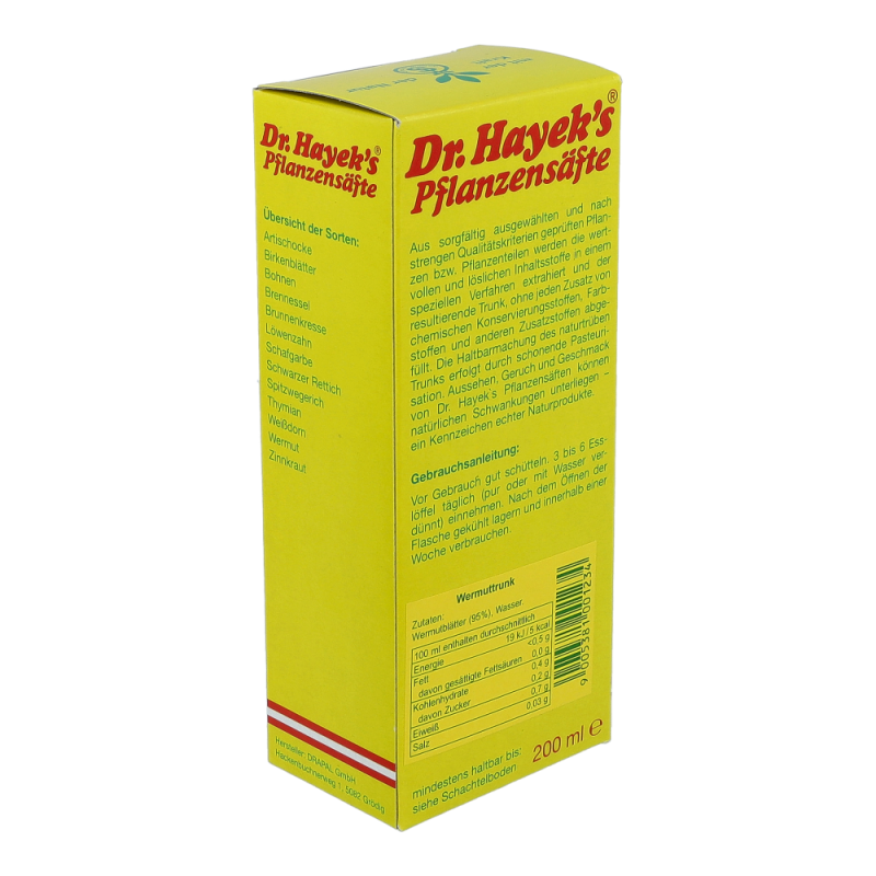 Dr. Hayeks Wermut Saft