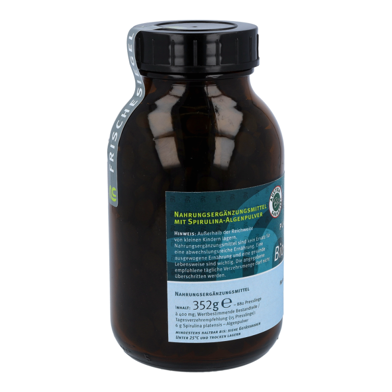 Spirulina Bio Presslinge Planta 400 880 Stk.