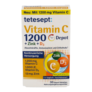 Tetesept Vitamin C 1200 Filmtabletten