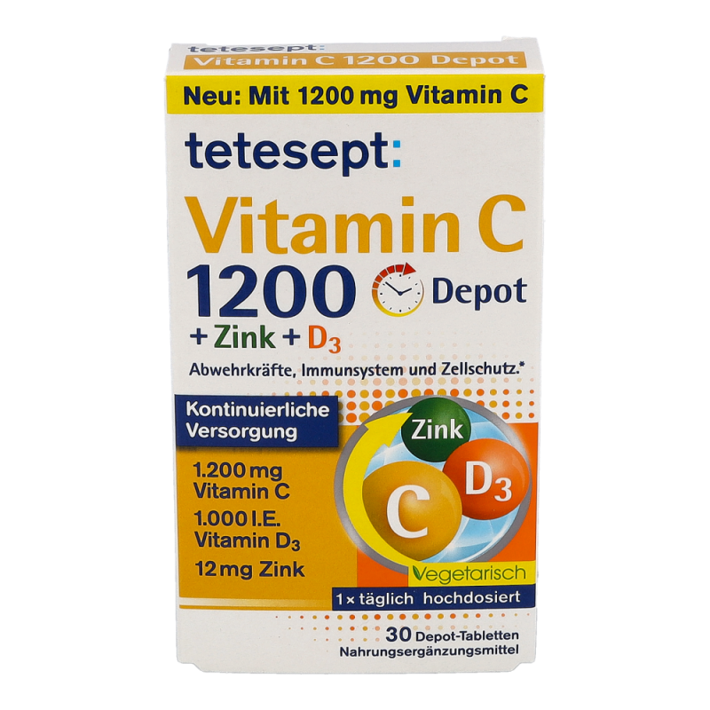 Tetesept Vitamin C 1200 Filmtabletten