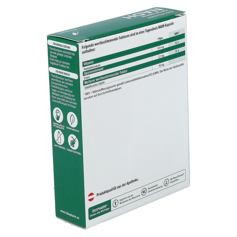 Ökopharm NADH Energie Kapseln