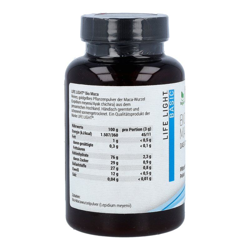 Life Light Maca Pulver Bio 125 g