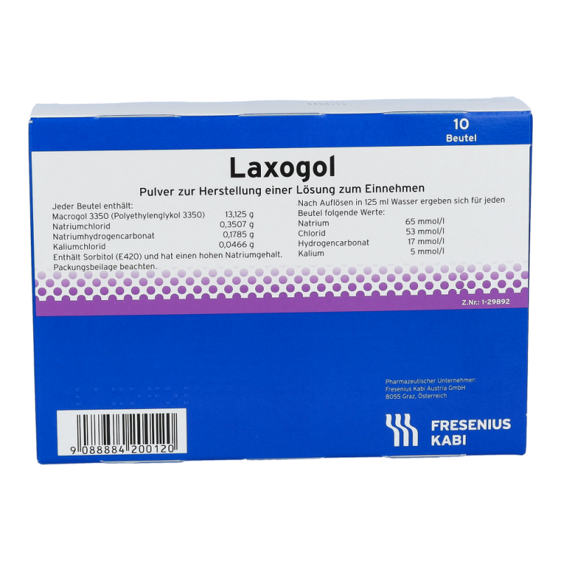 Laxogol Pulver zur Herstellung einer Lösung zum Einnehmen 10 Btl.