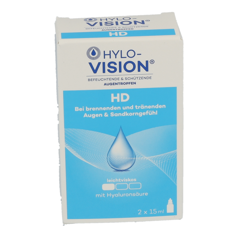 Hylo-Vision HD Augentropfen 15 ml 2 Stk.