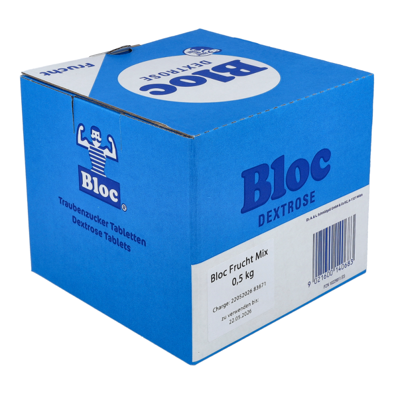 Bloc Traubenzucker Fruchtmischung 500 g