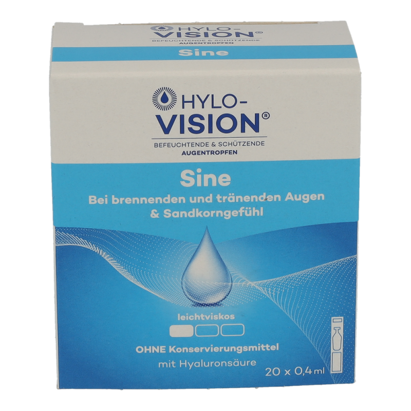 HYLO – VISION SINE Augentropfen 0,4ml Einzeldosen