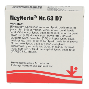 Neynerin Rev 63 Ampullen D 7 Dilution 5 Stk. D 7 Dilution