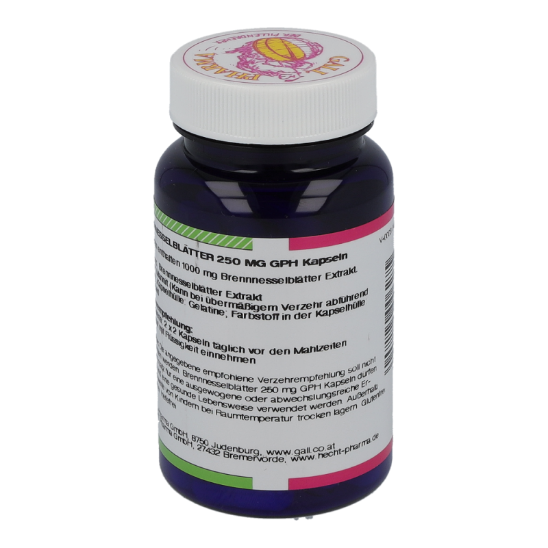 Brennesselblätter 250mg Kapseln
