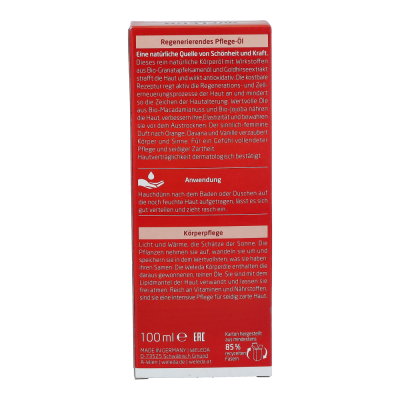 Weleda Granatapfel Regenerierendes Pflege-Öl 100 ml