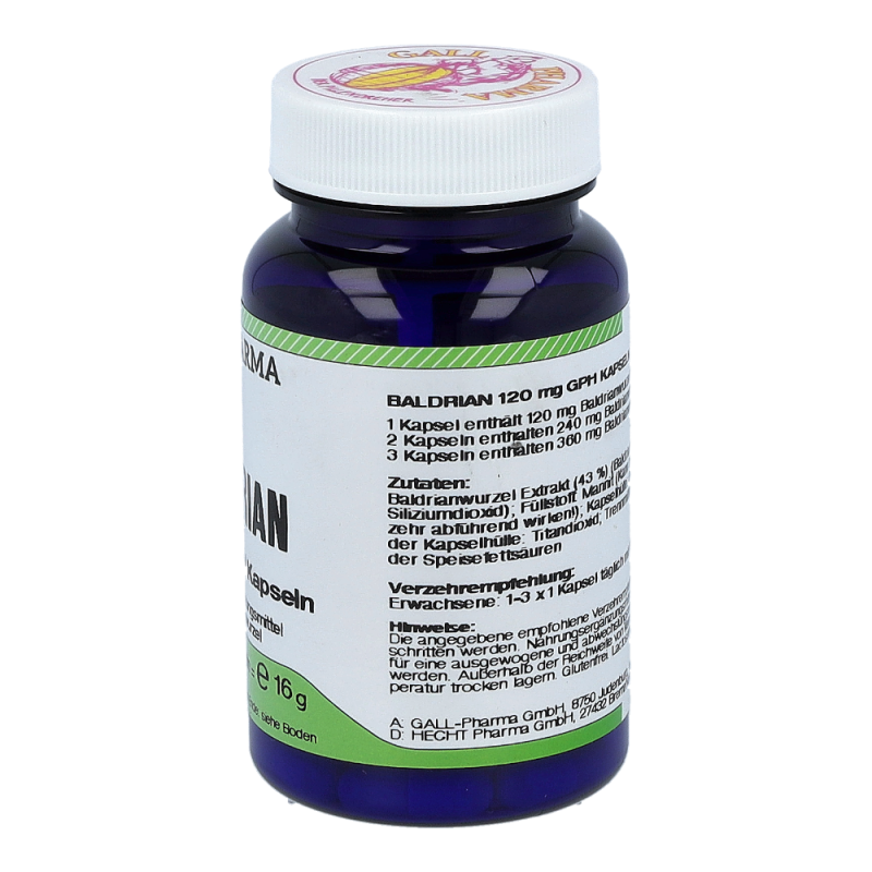 Baldrian 120mg Kapseln