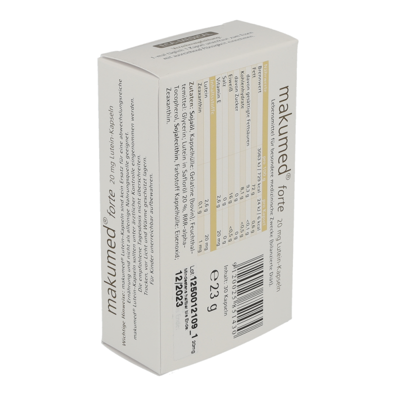 Makumed Lutein 20 mg forte Kapseln 30 Stk.