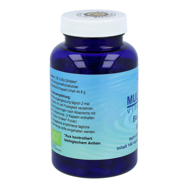 Multinova Shiitake Kapseln 140 Stk. BIO