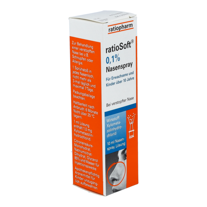 RatioSoft 0,1 % Nasenspray 10 ml