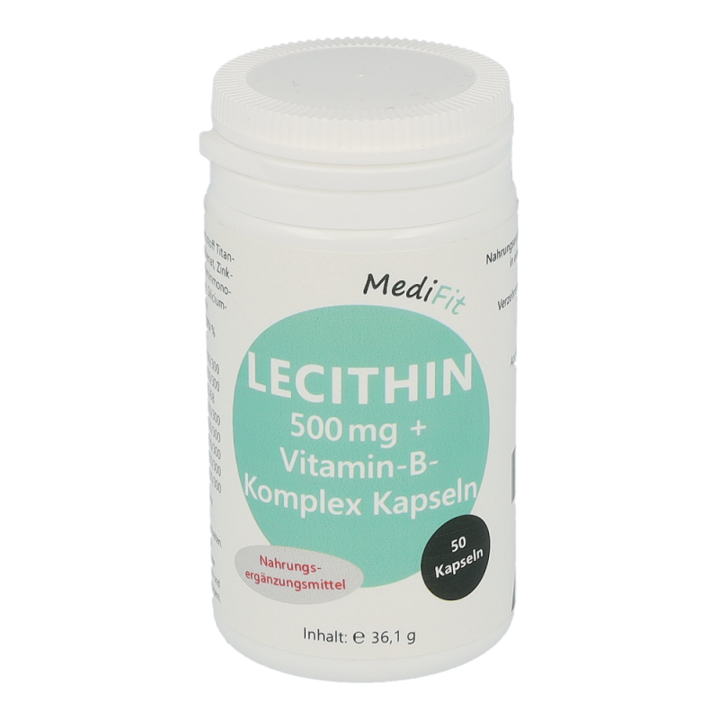 Lecithin + Vitamin B Komplex Medifit 50 Stk.