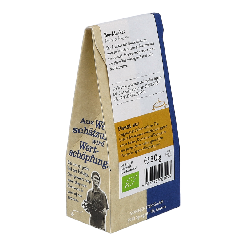 Sonnentor Muskatnuss gemahlen 30 g BIO