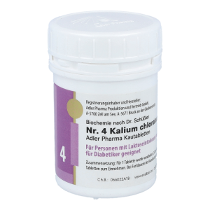 Schüßler Nr. 4 Kalium chloratum D6 Kautabletten 100 g