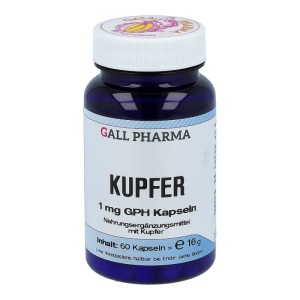 Kupfer 1mg Kapseln