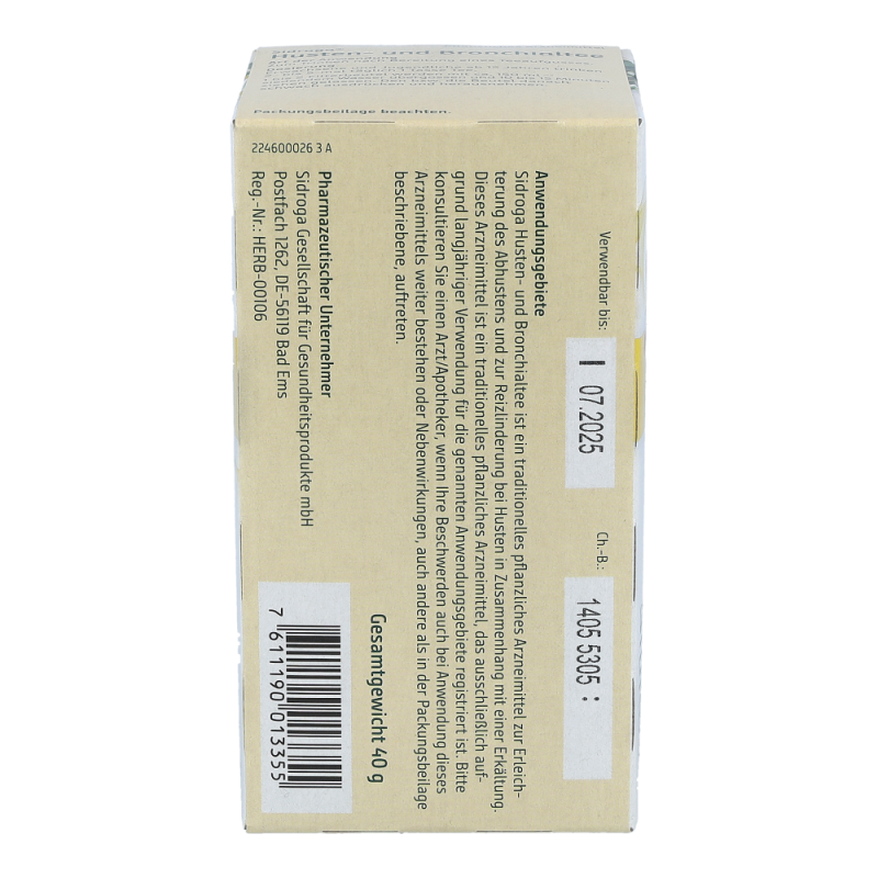 Sidroga Husten- und Bronchialtee