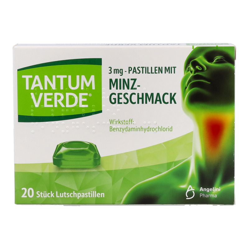 Tantum Verde 3 mg – Pastillen mit Minzgeschmack