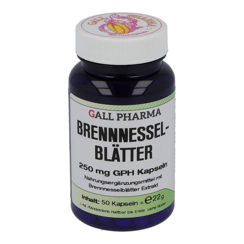 Brennesselblätter 250mg Kapseln